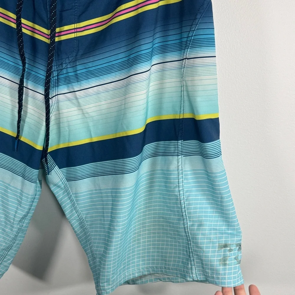 Billabong Platinum Boardshorts Men’s 32 Blue/Teal Swim Trunks